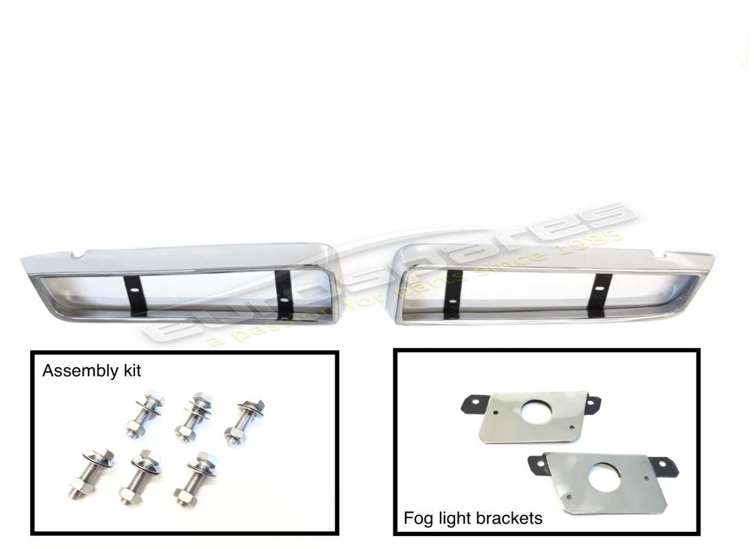 nuevo eurospares juego de parachoques delantero. número de parte bm73554 (1)