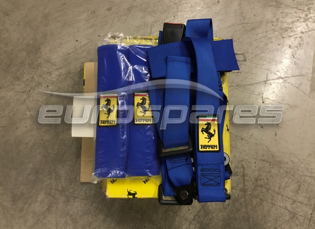 nuevo cinturón de seguridad de punta ferrari azul rh 4 . número de parte 65999100 (1)