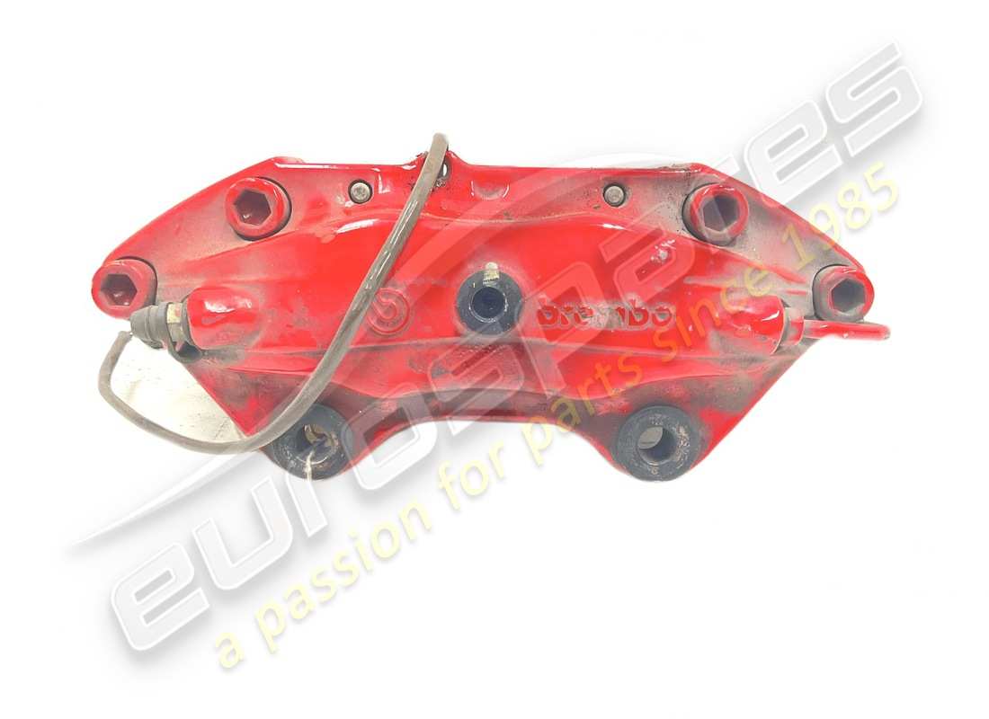 pinzas de freno delanteras izquierdas usadas maserati rojas. número de pieza 200047 (2)
