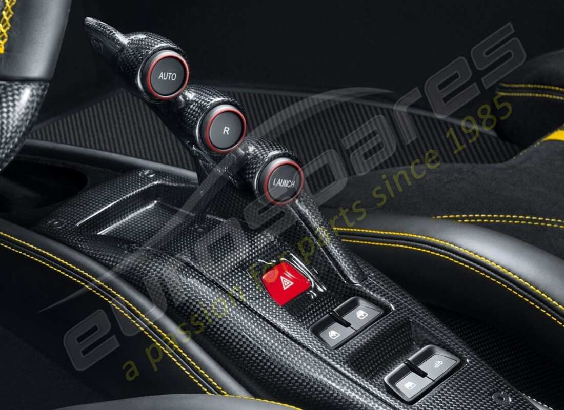 NUEVO KIT DE PUENTE DE FIBRA DE CARBONO Ferrari, ESTILO LAFERRARI. NÚMERO DE PIEZA 70003813 (1)