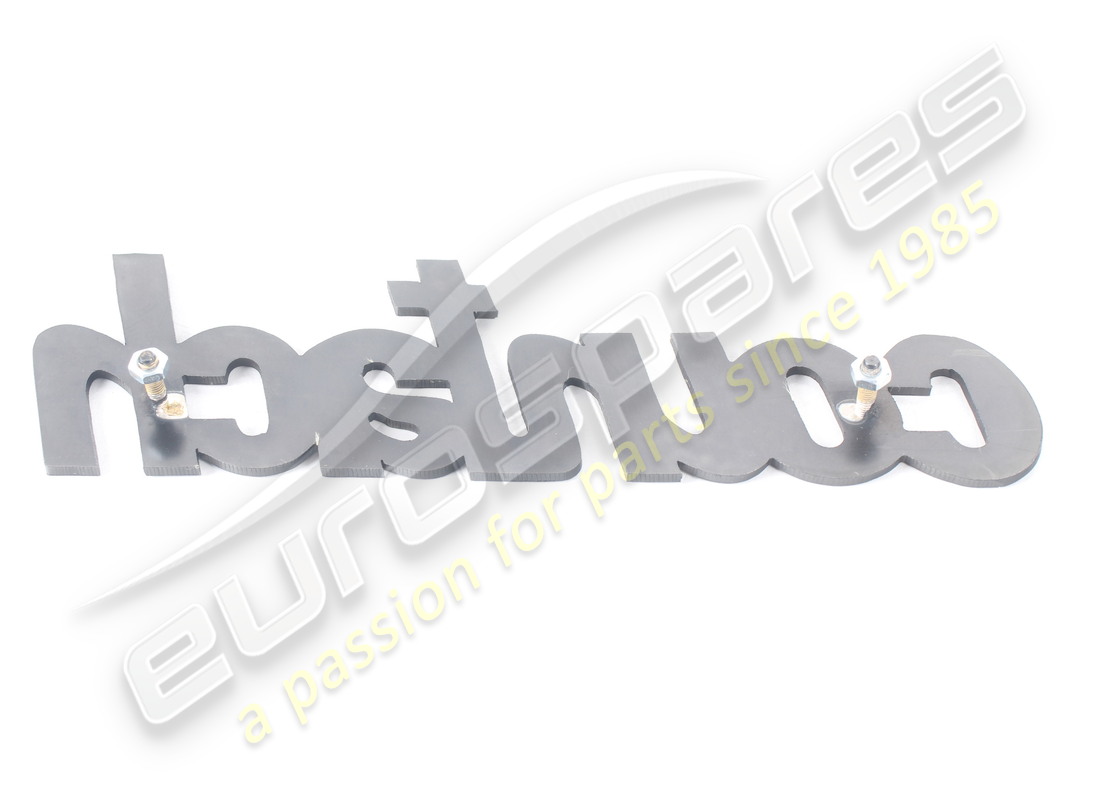 nuevo lamborghini countach plato mate negro. número de parte 006111345 (2)