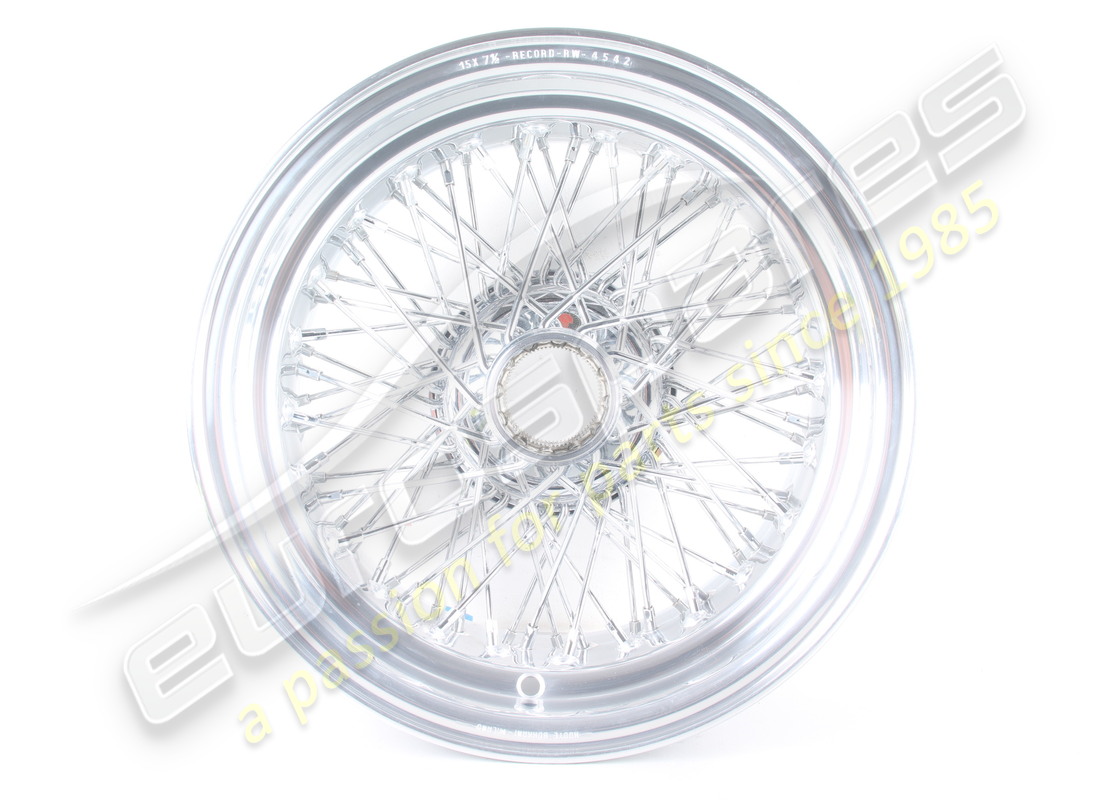 nuevo juego de alambre borrani ferrari ruedas 15 x 7.5 pulgadas. número de pieza 700835 (2)