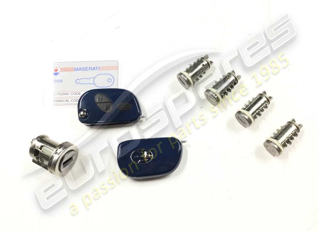 nuevo kit de cerradura y llave maserati. número de pieza 980139781 (1)