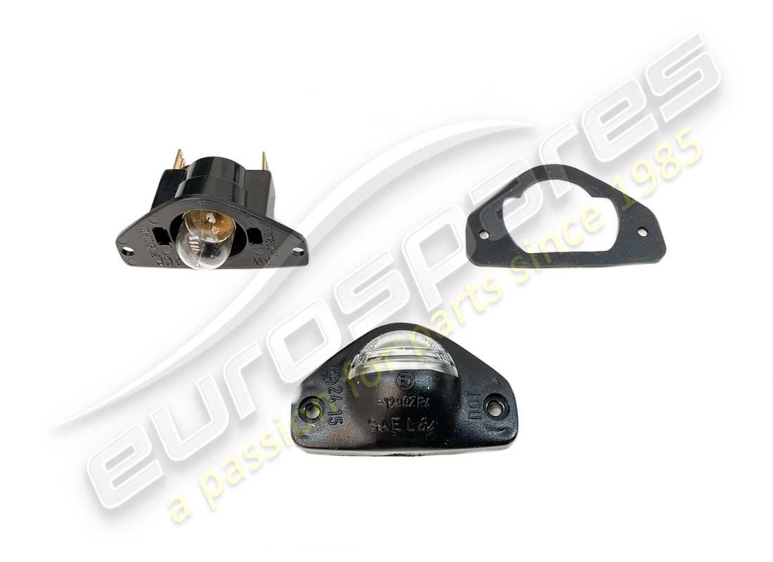nueva porsche luz de matrícula - d - mj 1975>>. número de parte 91163162004 (1)