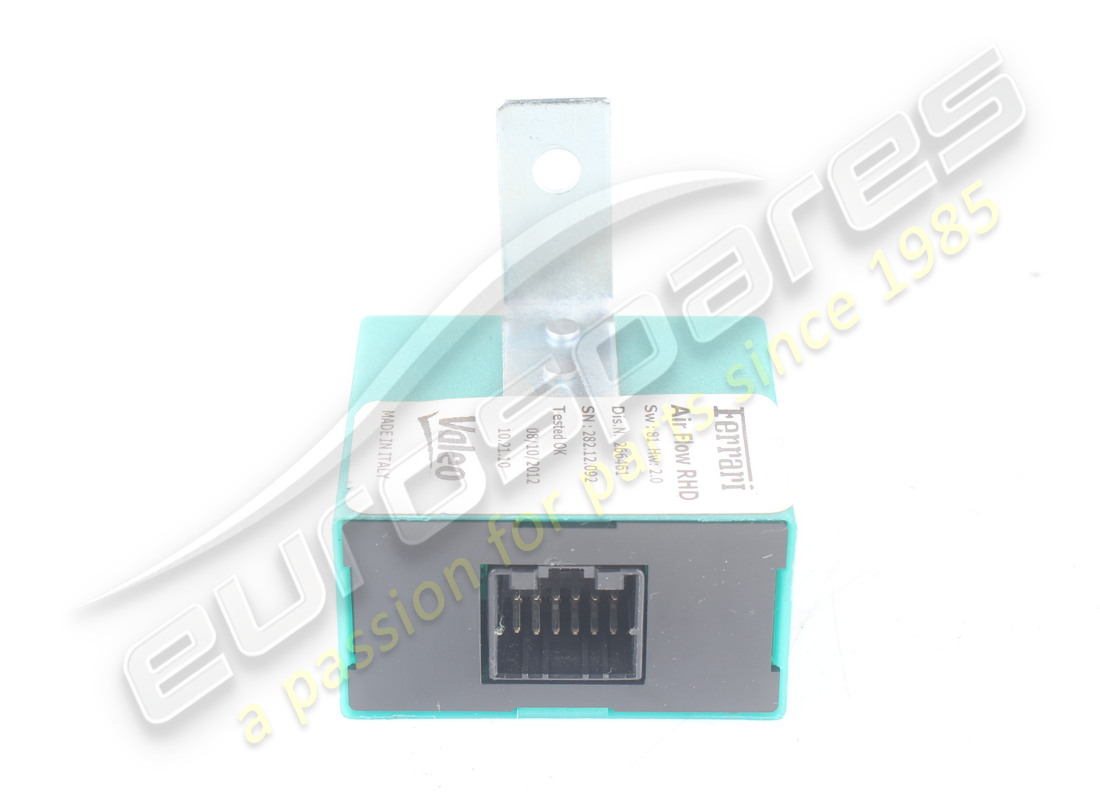 ECU DE CONTROL DE VENTILACIÓN FERRARI USADA. NÚMERO DE PARTE 266461 (2) ecu de control de ventilación ferrari usada. número de parte 266461 (2)