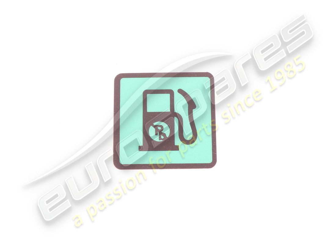 nuevo adhesivo ferrari para gasolina/gasolina sin plomo. número de pieza 12858780 (1)