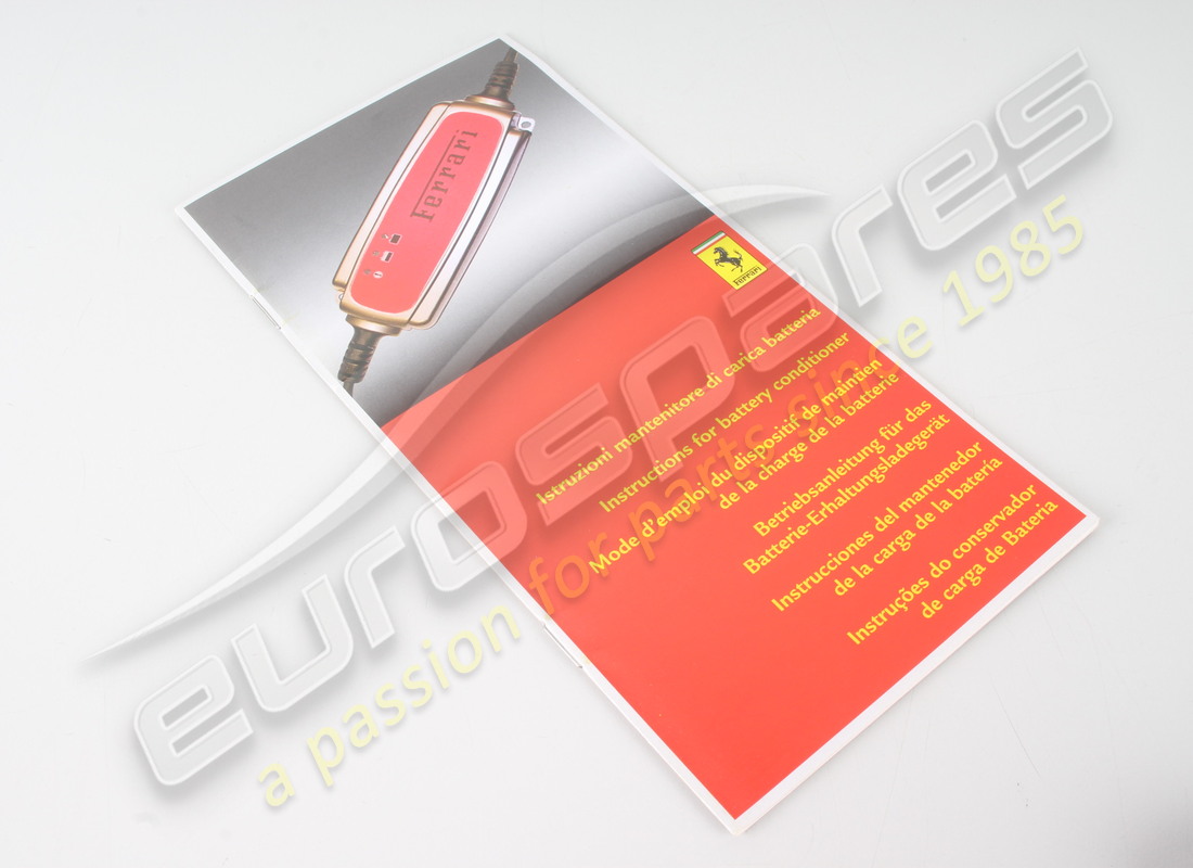 new ferrari battery conditioner guide. part number 83222500 (1)