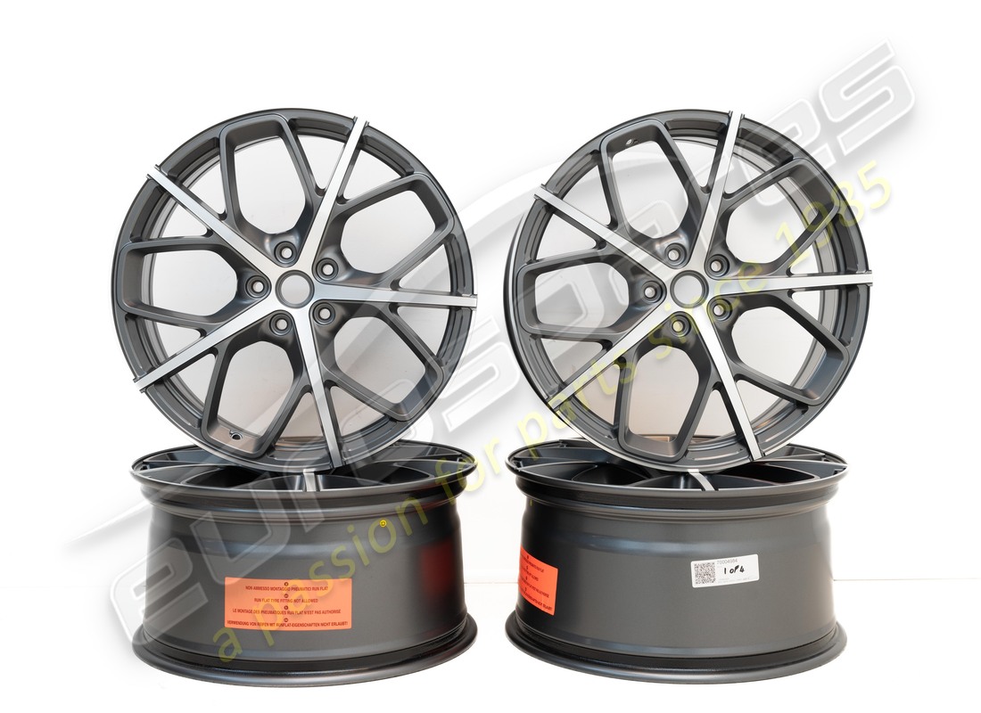 nuevo kit de llantas forjadas de diamante ferrari. número de pieza 70004984 (1)