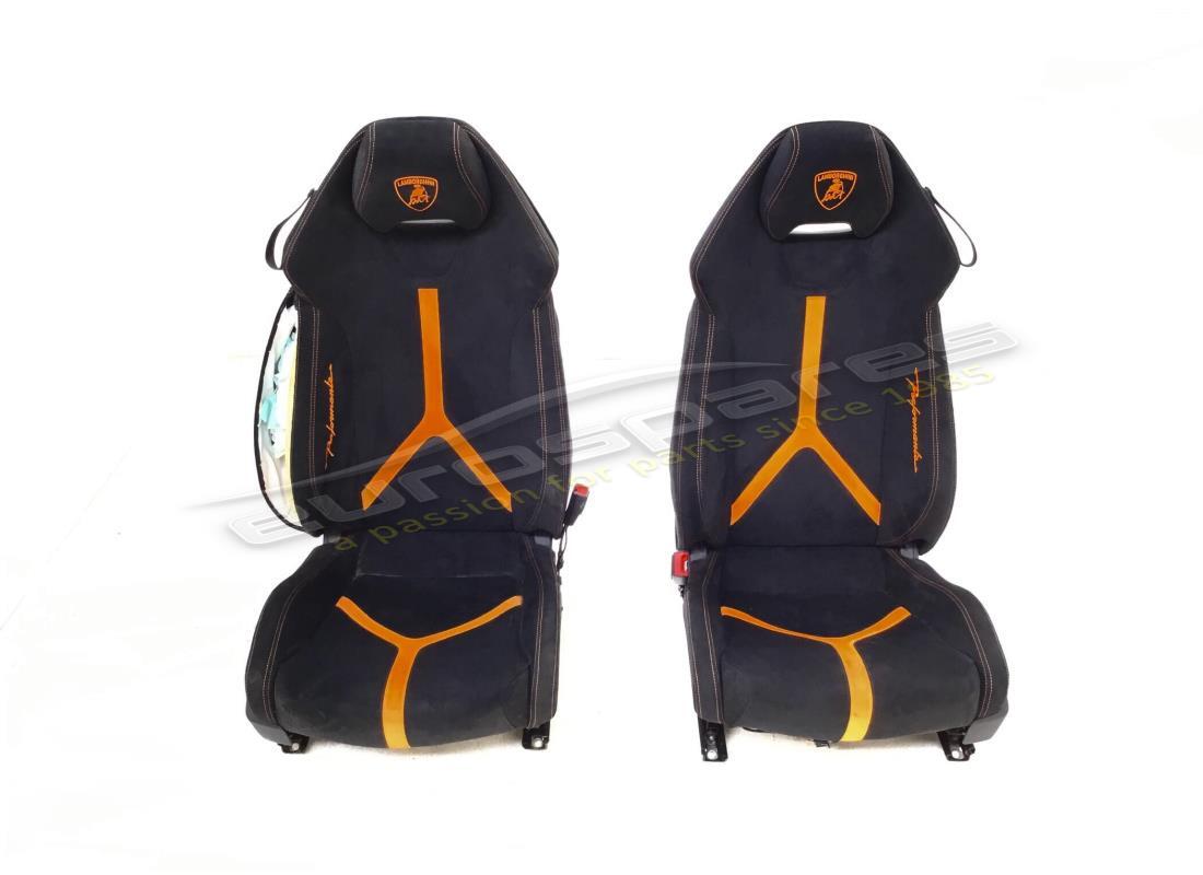 usado lamborghini par de comodidad seats. número de pieza 4t0882011bw (1)
