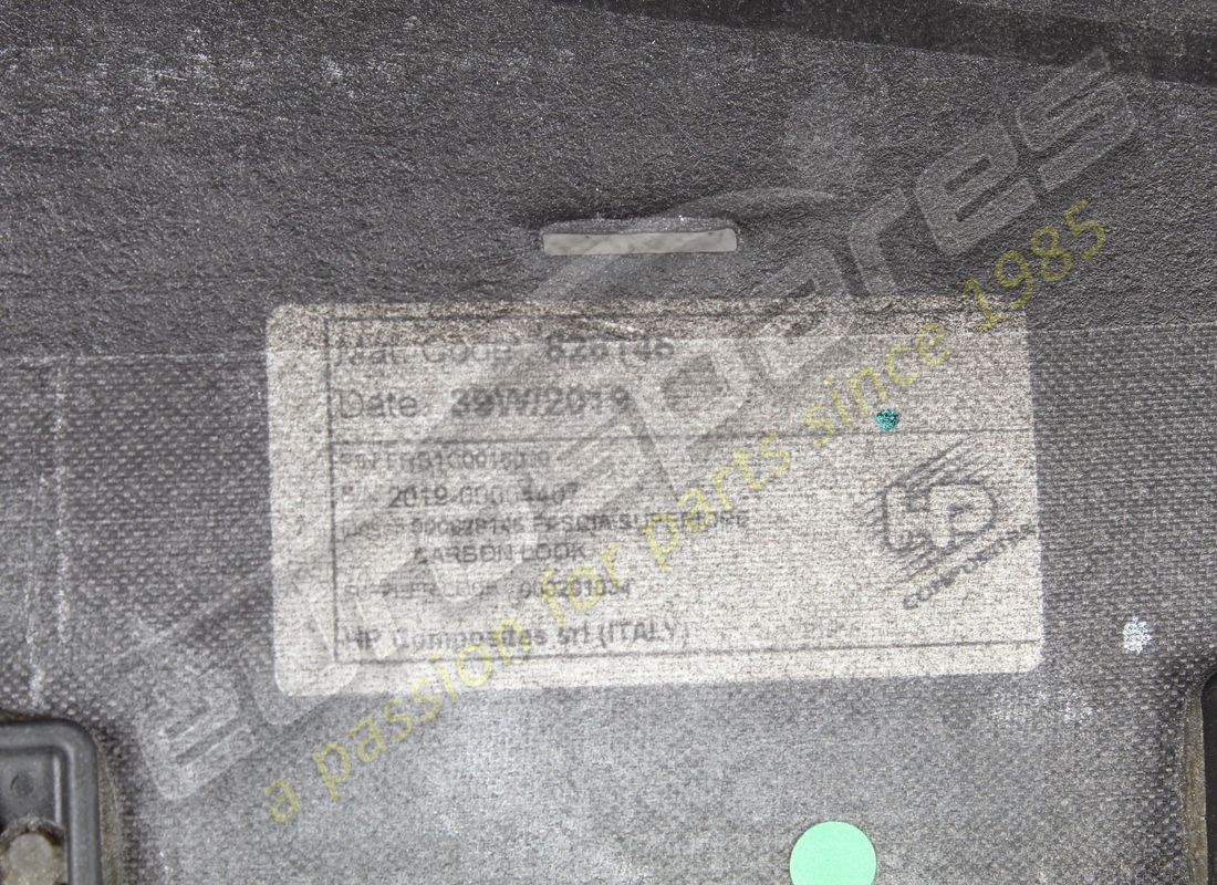 panel superior de carbono ferrari usado. número de parte 985827901 (8)