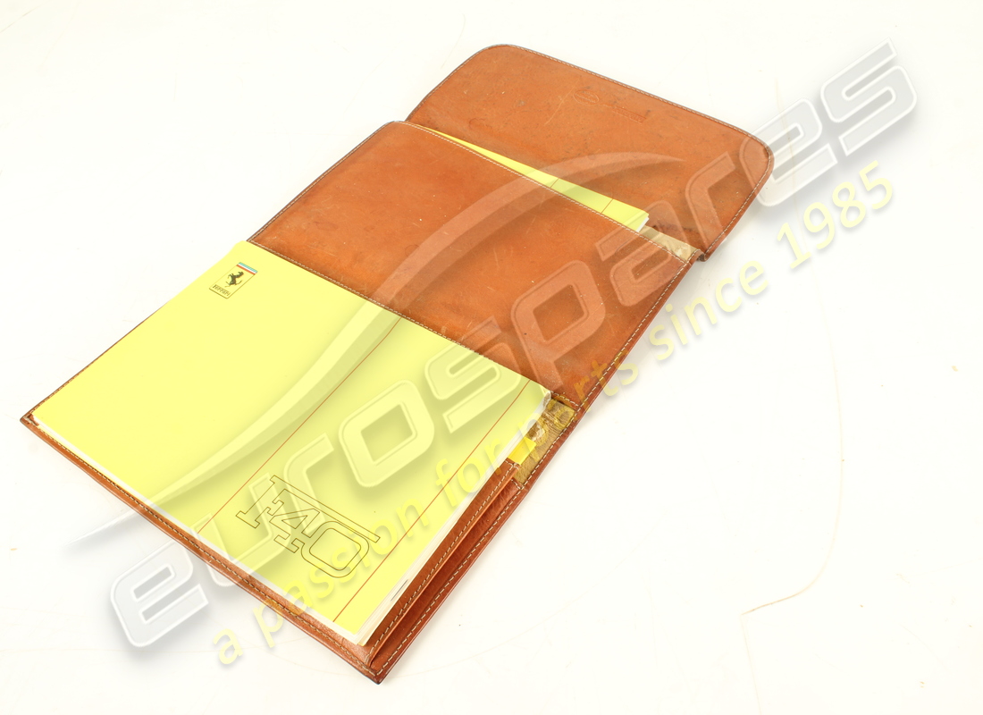 paquete de bolsa y libro ferrari f40 usado. número de parte 959908800 (6)
