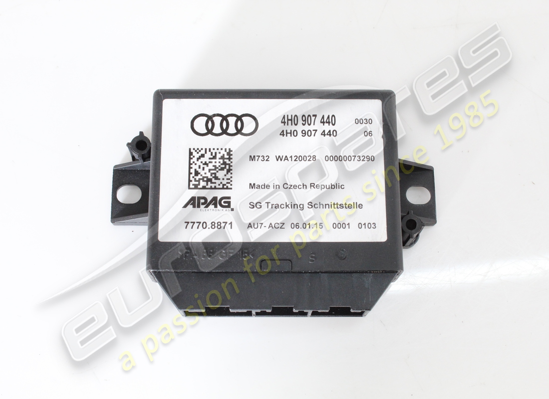 USADO Lamborghini UNIDAD DE CONTROL DE SEGUIMIENTO SCHNITTST. NÚMERO DE PIEZA 4H0907440 (1)