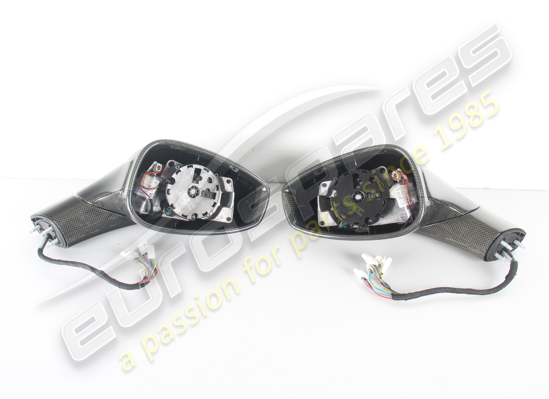 nuevo ferrari brillante fibra de carbon espejos. número de pieza 70002057 (1)