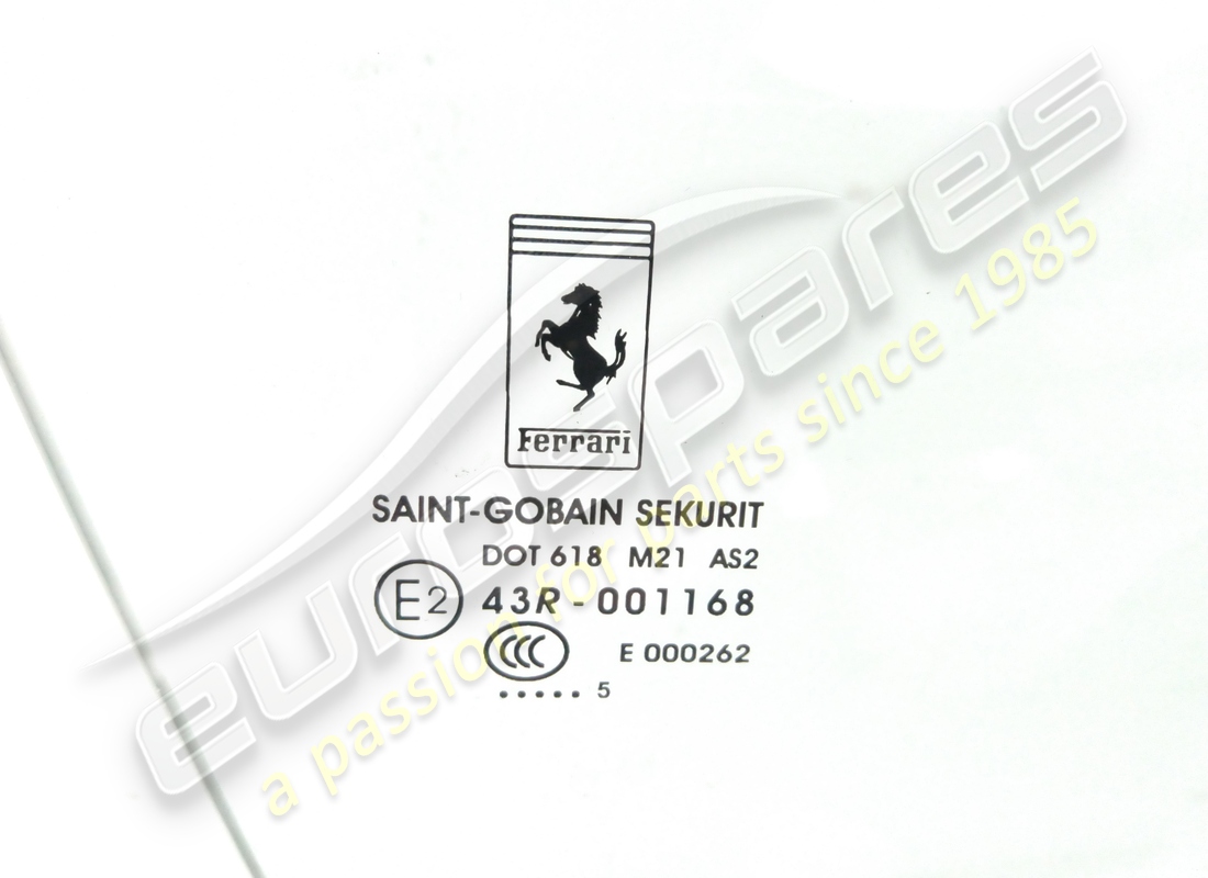 usado ferrari rh puerta de vidrio. número de parte 69844800 (2)