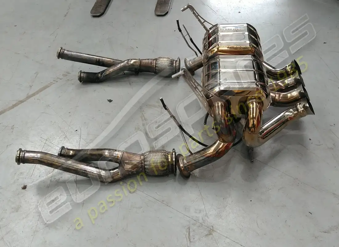 tubos de recambio de catalizador y silenciador de escape eurospares capristo usados (acero inoxidable). número de parte eap1374164 (4)