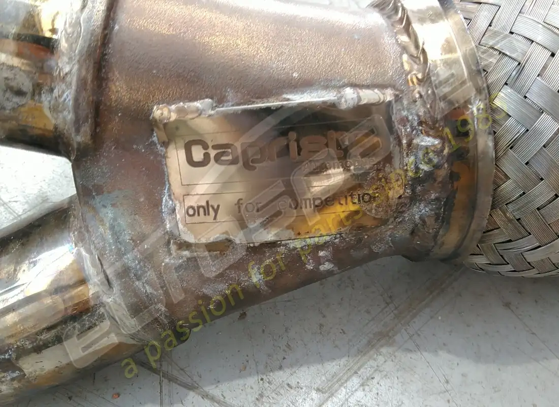 tubos de recambio de catalizador y silenciador de escape eurospares capristo usados (acero inoxidable). número de parte eap1374164 (6)