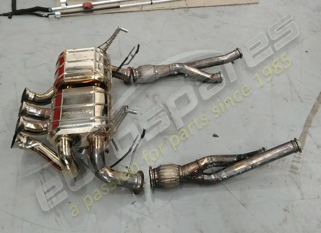 tubos de recambio de catalizador y silenciador de escape eurospares capristo usados (acero inoxidable). número de parte eap1374164 (2)