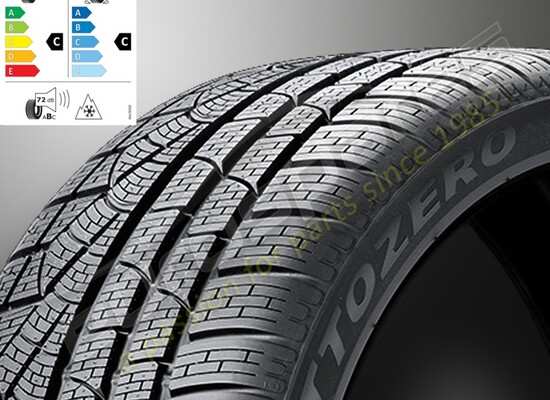 nuevo ferrari neumático delantero de invierno pirelli 270 sottozero, 245-35 zr20 (95w) número de pieza 889951