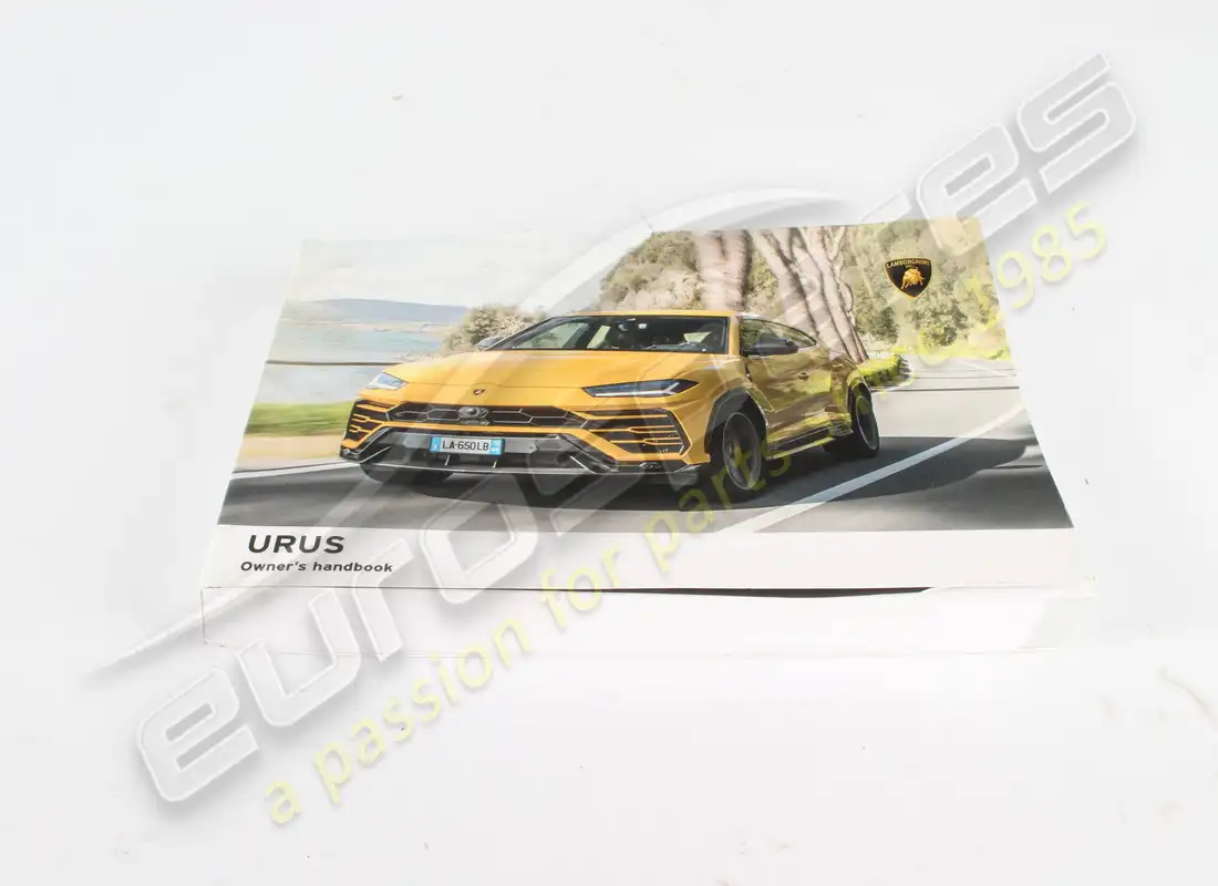 USADO Lamborghini MANUAL DEL PROPIETARIO USO Y MANTENIMIENTO. NÚMERO DE PIEZA 4ML012720BE (1)