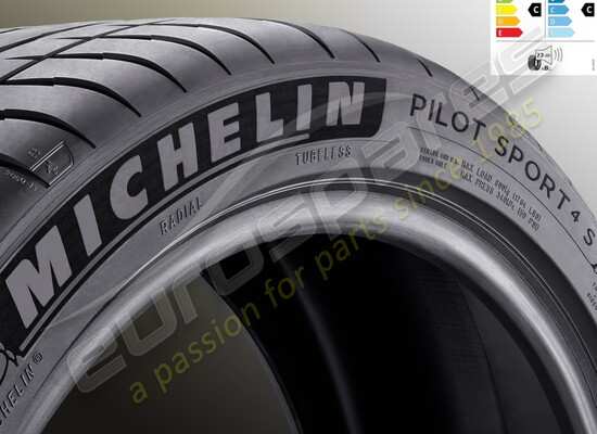 nuevo ferrari neumático trasero de verano michelin pilot sport 4s k1, 305-35 zr20 (107y) número de pieza 784514