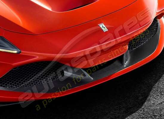 nuevo ferrari spoiler delantero de fibra de carbono número de pieza 985902796
