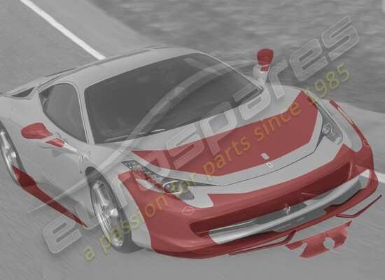 nuevo ferrari película protectora anti-desgarro de piedras, completa número de pieza 70001830