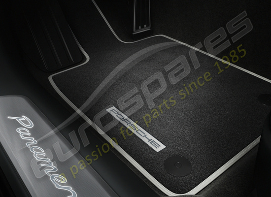 nuevo porsche alfombrillas personalizadas con tapizado de cuero número de pieza 97104430200xxx