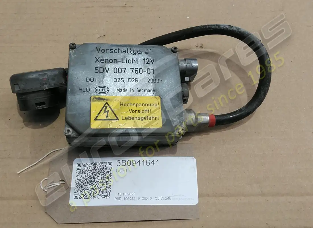 ECU DE FARO Lamborghini USADA. NÚMERO DE PARTE 3B0941641 (1)