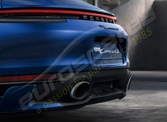 nuevo porsche número de pieza del sistema de escape deportivo 992044213