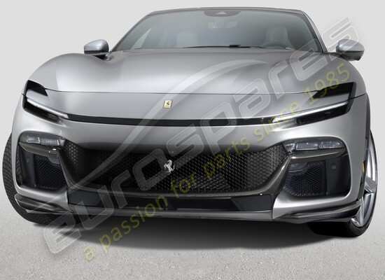 nuevo ferrari spoiler delantero de fibra de carbono número de pieza 70005857