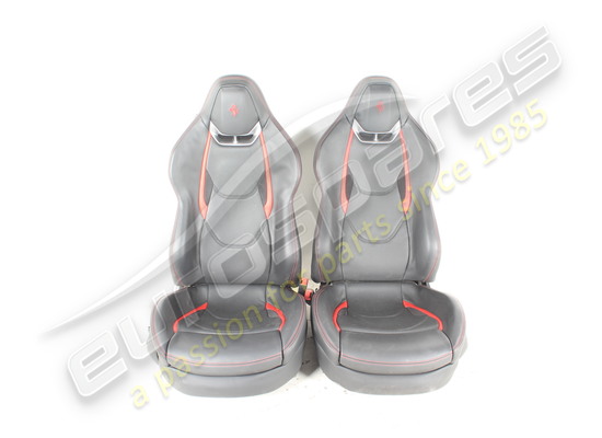 usado ferrari ferrari 296 par de asientos estilo std, totalmente eléctrico con ventilación número de pieza eap1481236