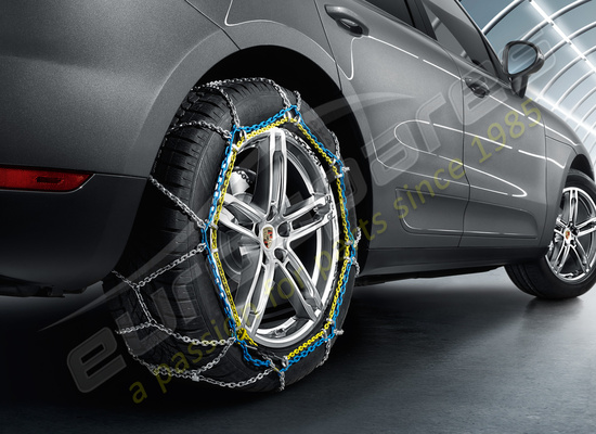 nuevo porsche número de pieza de cadenas de nieve 95b04460015