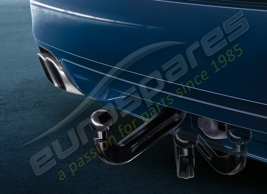 nuevo porsche número de pieza del enganche de remolque extensible eléctricamente 95804480135