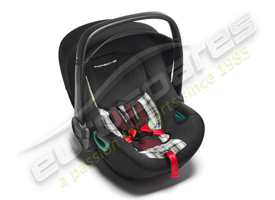 nuevo porsche funda para asiento infantil heritage design - turbo 50 tartán para asiento de bebé i-size número de pieza 971044065d
