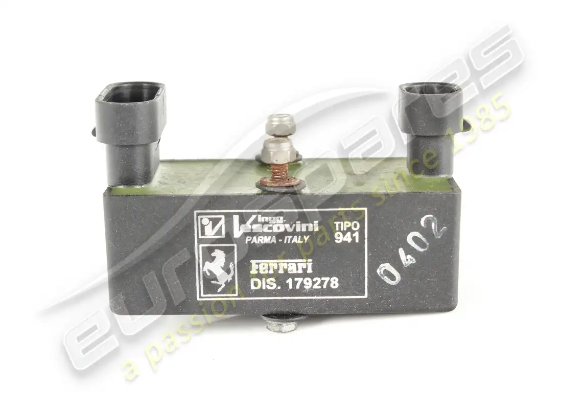 ESTACIÓN DE CONTROL DE TEMPERATURA DEL CATALIZADOR Ferrari USADA. NÚMERO DE PARTE 179278 (1)