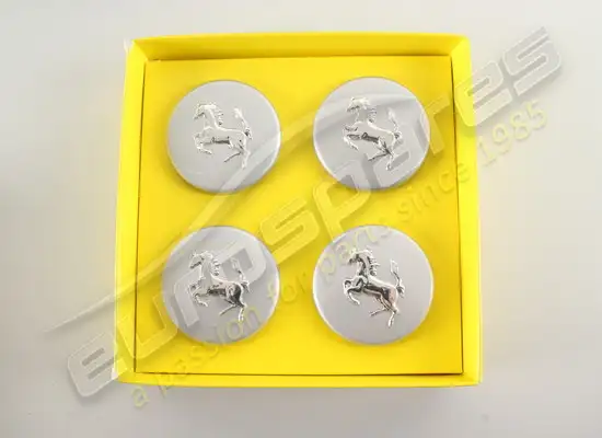 nuevo ferrari kit de tapa central de rueda (plata) número de pieza 70001467
