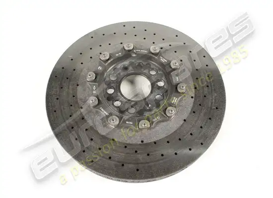 usado lamborghini disco de freno cerámico delantero derecho (ventilado) número de pieza 470615302g