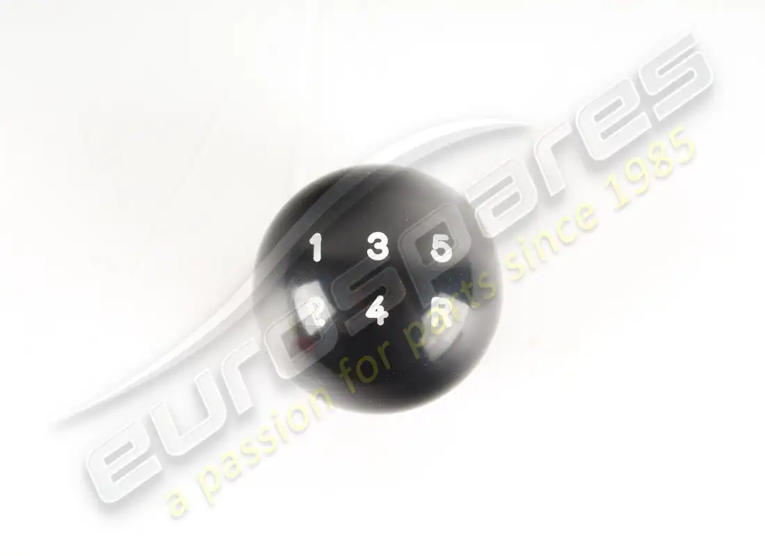 NUEVA PERILLA DE ENGRANAJE Eurospares (DÍGITOS BLANCOS SOBRE ALEACIÓN NEGRA) OE. NÚMERO DE PARTE 100912 (1)
