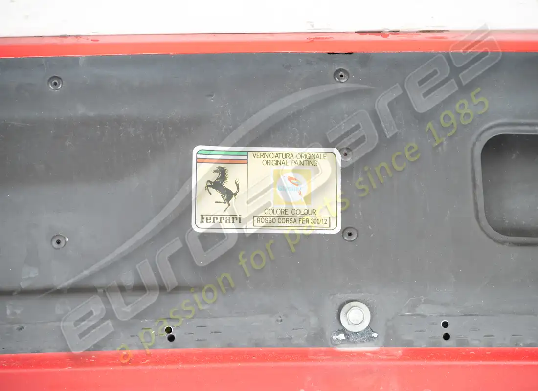 capó de capó de motor ferrari usado. número de parte 64120300 (2)