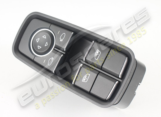 new porsche switch module matt black/hi-gloss chrome part number 99161315102dml