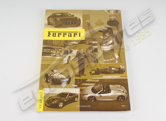 nuevo ferrari anuario 2011 número de pieza 95998127