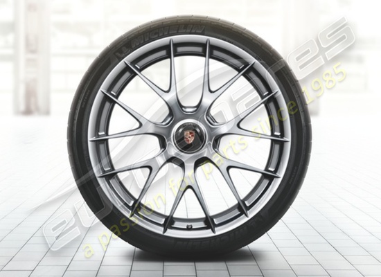 juego de ruedas y neumáticos de verano de magnesio de nuevo porsche 20/21 pulgadas, número de pieza 91804460006