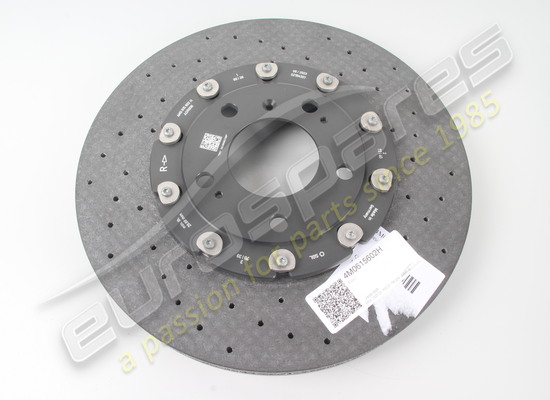 nuevo lamborghini disco de freno cerámico (ventilado), 370 x 30 número de pieza 4m0615602h