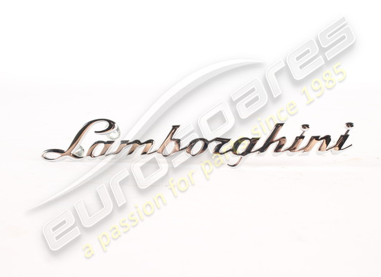 usado lamborghini número de pieza de la placa de nombre 4ml853886