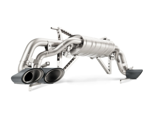 nuevo akrapovic lamborghini huracán lp580-2 / lp 610-4 coupe / spyder | slip-on line (titanio) número de pieza mtp-la/ti/2