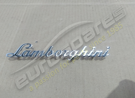 usado lamborghini número de pieza de la placa de nombre 4ml853886