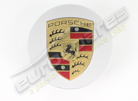 new porsche wheel cap concave coloured brilliant silver part number 9p1601147a 8z8