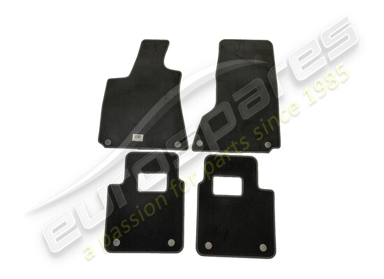 nuevo maserati kit de tapetes + fijaciones nero número de pieza 673004104