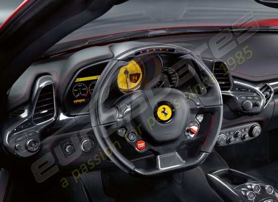 nuevo ferrari kit interior de fibra de carbono, rhd número de pieza 70002713