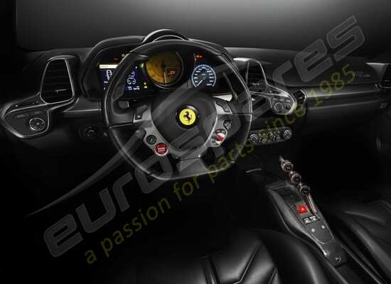 nuevo ferrari kit de tablero interior de fibra de carbono número de pieza 70001927
